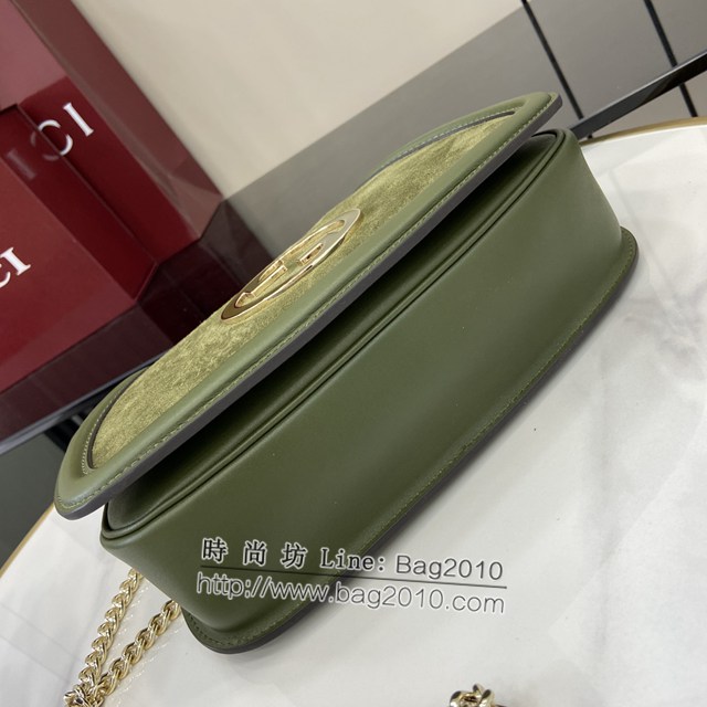 Gucci專櫃古馳最新款Blondie系列小號肩背包磨砂原廠皮斜挎女包 jh2120型號：815715